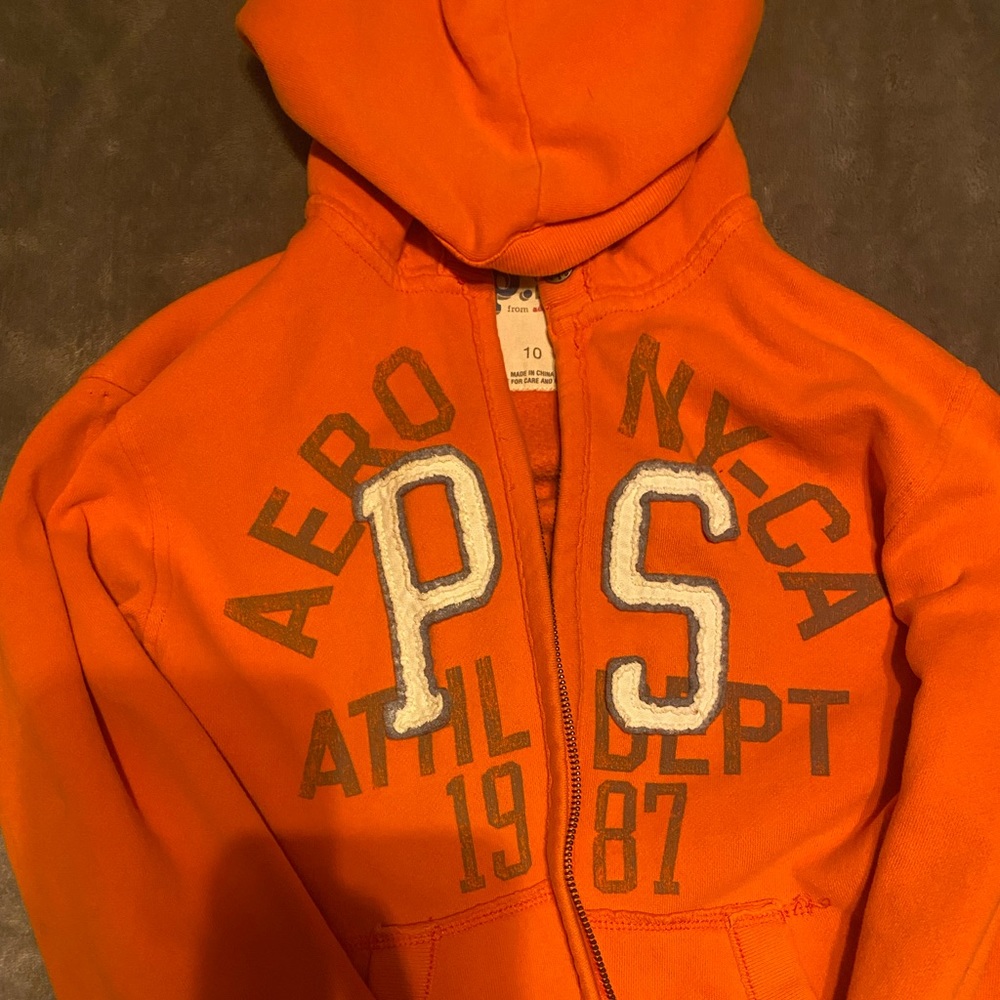 Orange jacket